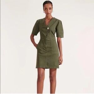 Veronica Beard green Mini Dress size 4